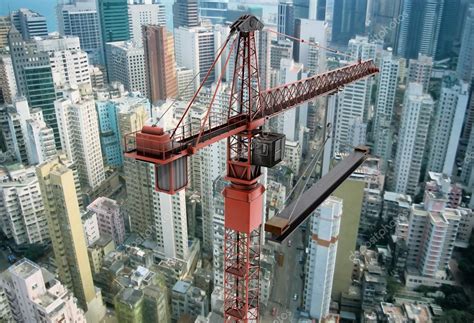 Construction Crane from Above Stock Photo by ©jamesgroup 13483812