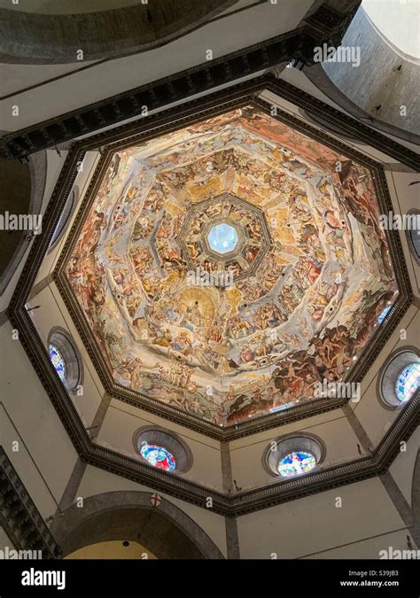 Interior of Duomo Dome, Florence, Italy Stock Photo - Alamy