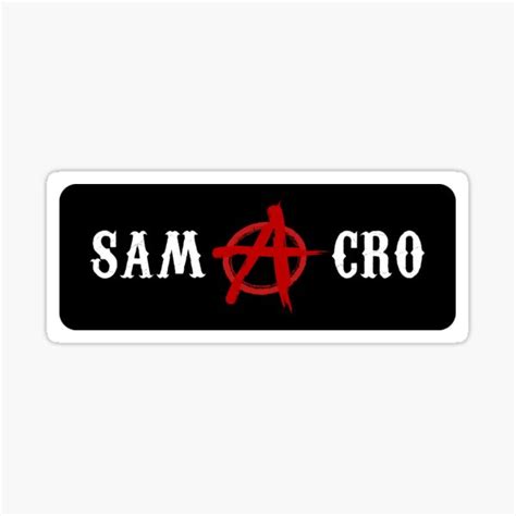 "SOA" Sticker for Sale by SvartInk | Redbubble