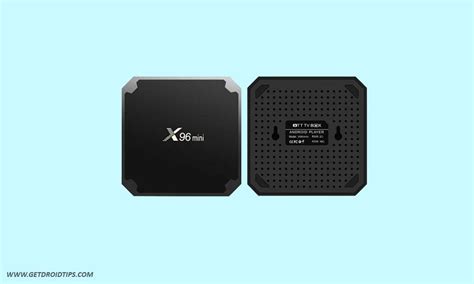 X96 Mini TV Box Firmware Flash File | Stock ROM [Android 9.0 / 7.1.2]