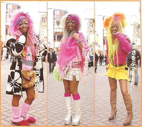 All about beauty: Harajuku "Ganguro" style | Gyaru fashion, Fashion, Japanese fashion