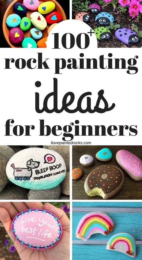 120 Easy Rock Painting Ideas to Inspire You to Start Making Painted ...