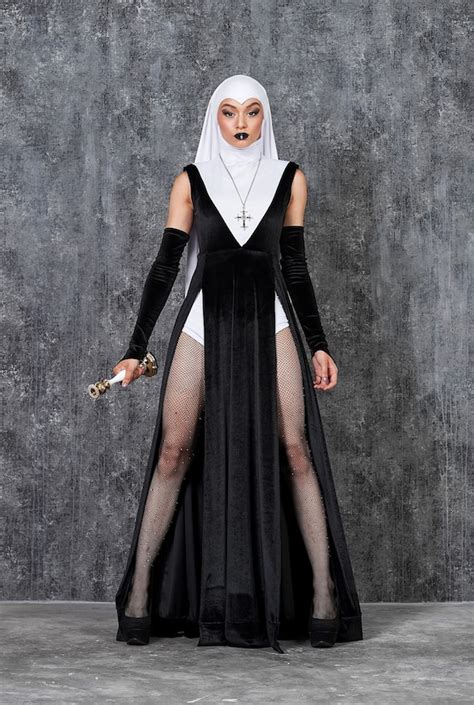 Sexy Nun Dress Nun Costume for Woman Halloween Costume | Etsy