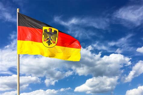 Flagge Von Deutschland Die Bundesrepublik Deutschland; Auf Deutsch: Bundesrepublik Deutschland ...