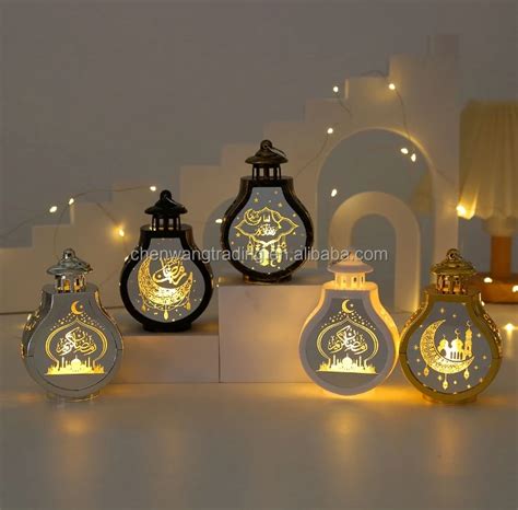 Ramadan 2024 Decorations Islamic Eid Decorations Desktop Light Mini ...