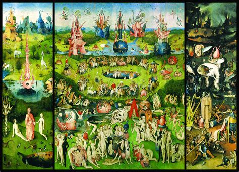 The Garden of Earthly Delights, Triptych Jigsaw Puzzle ...