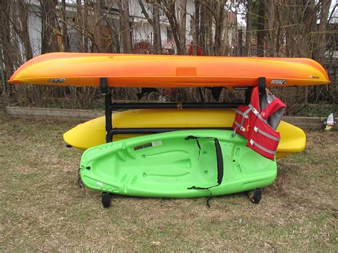 How to Make an Outdoor Kayak Storage Rack : 7 Steps - Instructables