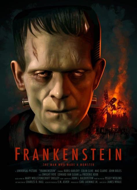 Frankenstein (1931) [3253 × 4500] by Brian Taylor : MoviePosterPorn | Classic monster movies ...