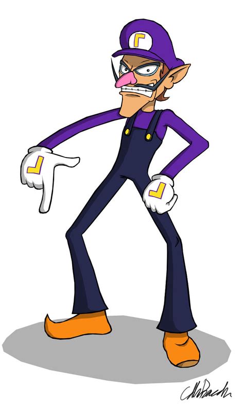 Waluigi by weirdozinc on DeviantArt