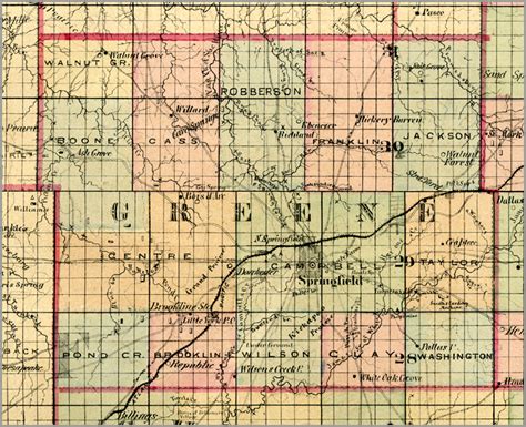 Greene County Mo Map - Agatha LaVerne