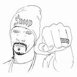 Snoop Dogg With A Name Ring coloring Page  Download Print Or Color sketch template