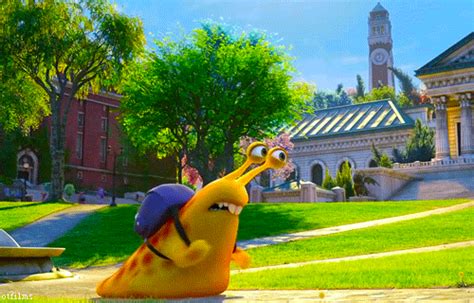 Snail Running Late Slow Monsters University GIF - Find & Share on GIPHY