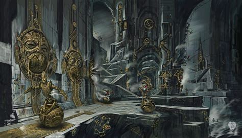 Artwork Dwemer Ruins - Skyrim Bethesda Softworks