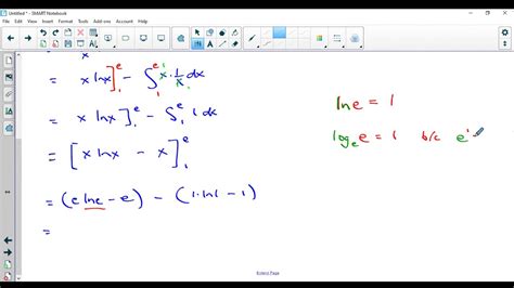 Integration by parts - Definite Integrals - YouTube