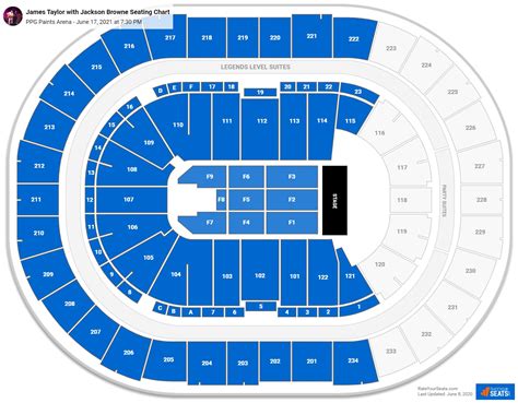 PPG Paints Arena Seating Charts for Concerts - RateYourSeats.com