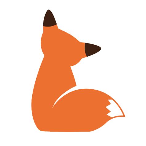 Download Full Resolution of Cute Fox Vector PNG File | PNG Mart