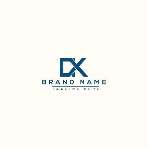 Premium Vector | Dx logo design template vector graphic branding element