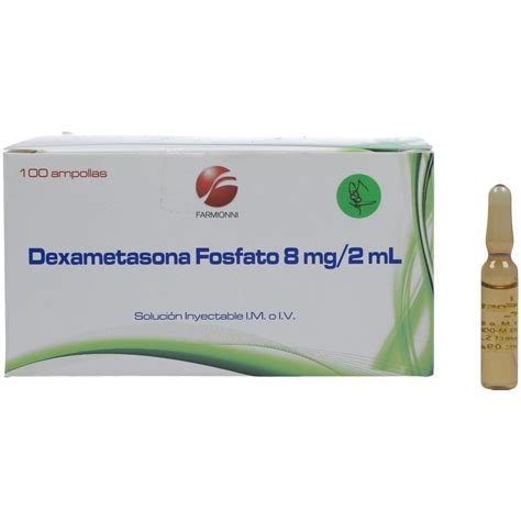 Dexametasona 8Mg/2Ml Solución Inyectable Caja X 100 Amp X 2Ml | Los expertos en ahorro Cruz ...