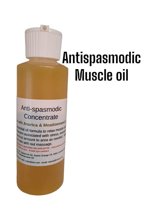 Antispasmodic Muscle Oil