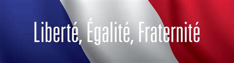 Premium Vector | Flag of France with Liberte, egalite, fraternite ...