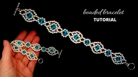 elegant bracelet tutorial | Boncuklu bileklikler, Takı yapma, Boncuklu ...