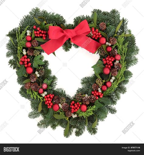 Christmas Heart Shaped Image & Photo (Free Trial) | Bigstock