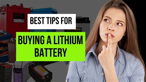 Tips for buying a lithium battery for your solar installation - YouTube