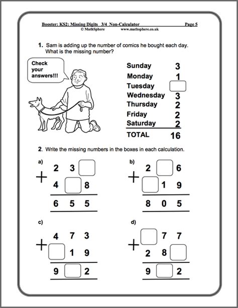 MathSphere Free Sample Maths Worksheets | Maths worksheets ks2, Math ...