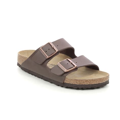 Birkenstock Arizona Ladies Brown Womens Slide Sandals 0051703