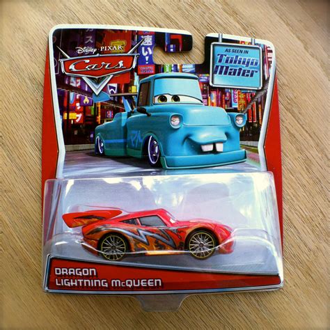 Disney World of Cars TOON DRAGON LIGHTNING McQUEEN TOKYO MATER Tall ...