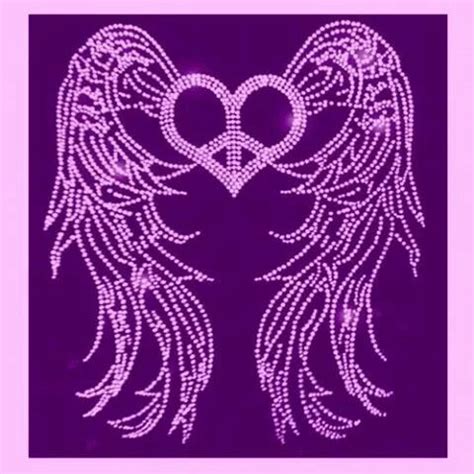 Wings Angel Wings Heart, Angel Wings Tattoo, Heart With Wings, Book Review Template, Rhinestone ...