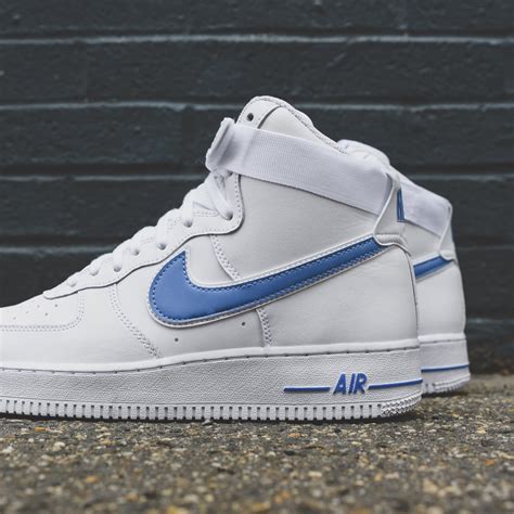 Nike Air Force 1 High in "White/Photo Blue" - EUKICKS