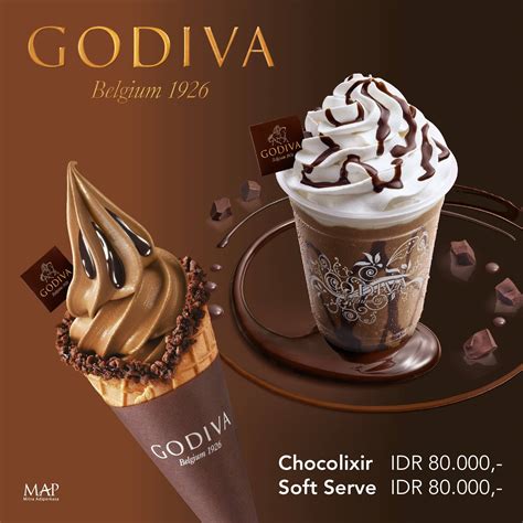 Menu at Godiva desserts, Jakarta, Grand Indonesia West Mall LG fl.