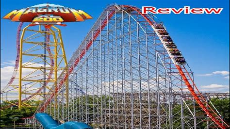 Magnum XL 200 Review - Arrow Dynamics Hypercoaster Cedar Point - YouTube