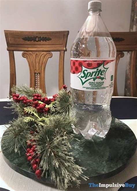 REVIEW: Sprite Zero Sugar Winter Spiced Cranberry - The Impulsive Buy