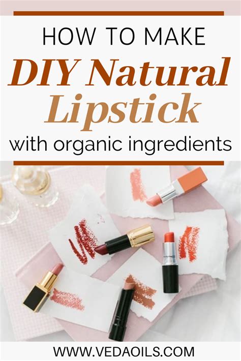 How to Make Your Own Natural Lipstick at Home | Homemade lipstick, Diy lipstick, Natural lipstick