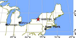 Hannibal, New York (NY) ~ population data, races, housing & economy