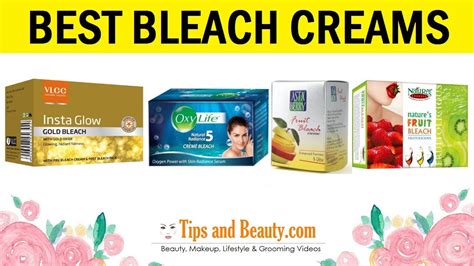 10 Best Bleach Creams in India for Oily skin and Sensitive skin. - YouTube