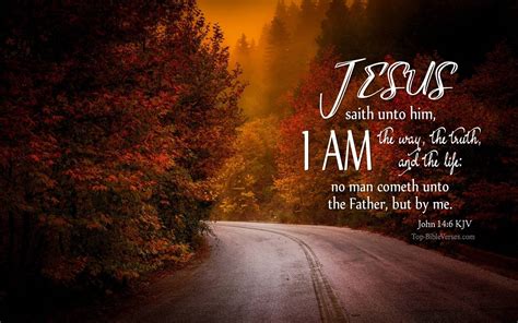 John 14:6 KJV Desktop Wallpapers | Bible Verse Wallpapers