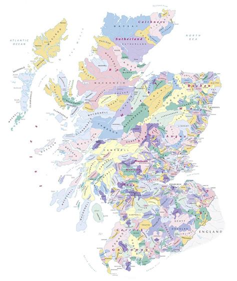 Tartan Clan Finder - scottish