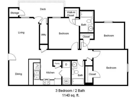 Floor Plans of Lancaster Ridge in Canton, GA