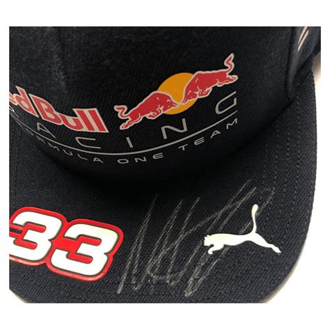 Max Verstappen Signed 2017 Cap - Elite Exclusives