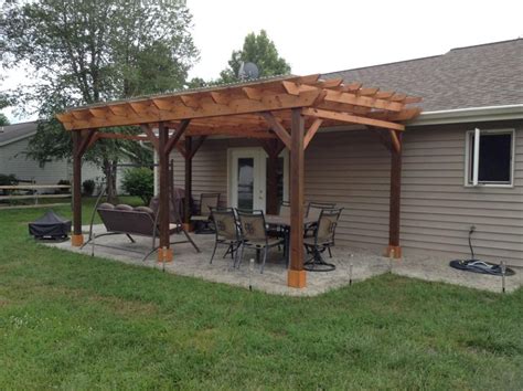 Covered Pergola Plans 12x20' Build DIY Outside Patio Wood | Etsy | Pergola plans, Outdoor ...