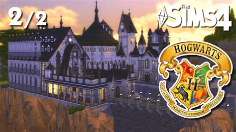 HOGWARTS - Harry Potter (PT 2) | The Sims 4 Speed Build - YouTube