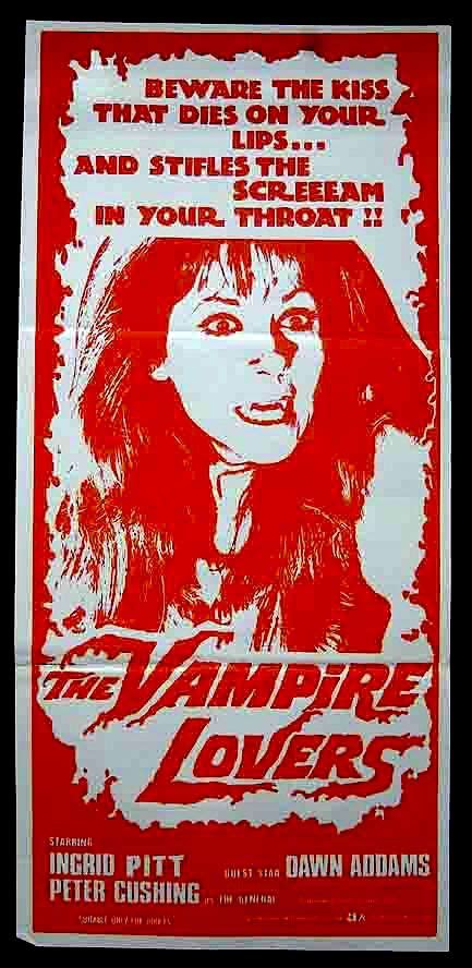 The Vampire Lovers (1970) | Original movie posters, Movie posters ...