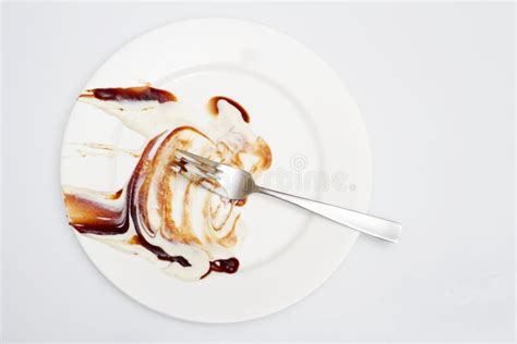 Dirty plate stock photo. Image of dinnerware, white, dishware - 21447948