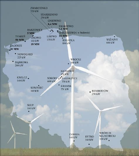 Location of the largest wind power plants. | Download Scientific Diagram