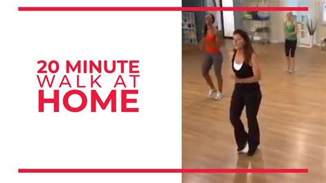 20 Minute Walk at Home Exercise | Fitness Videos - YouTube