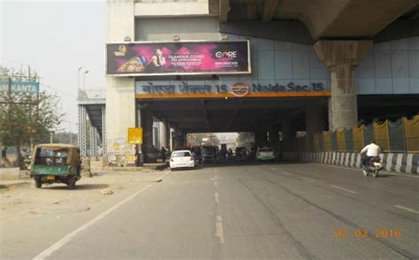 Hoardings in Bridge Panel At Mahamaya Flyover Noida NPA 49, Hoardings Bridge Panel At Mahamaya ...