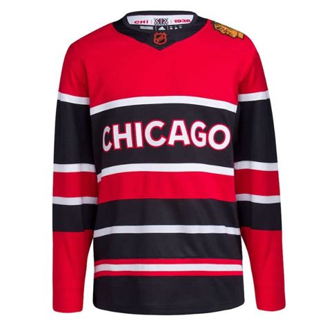 Chicago Blackhawks Team 2023 Custom Jersey - Red - Jersey Teams